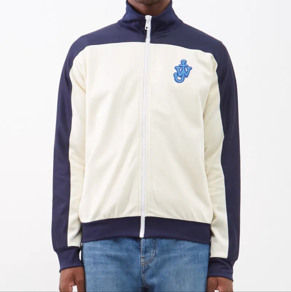 JW Anderson Off-White and Navy Track Jacket